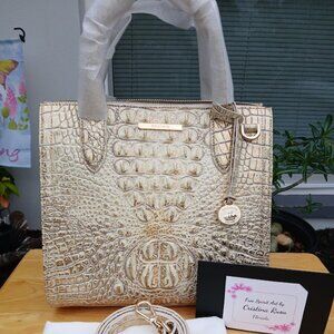 Stunning Brahmin Small Caroline Hologram NWT